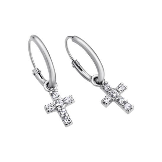 Paio Orecchini Lotus Silver - Argento 925